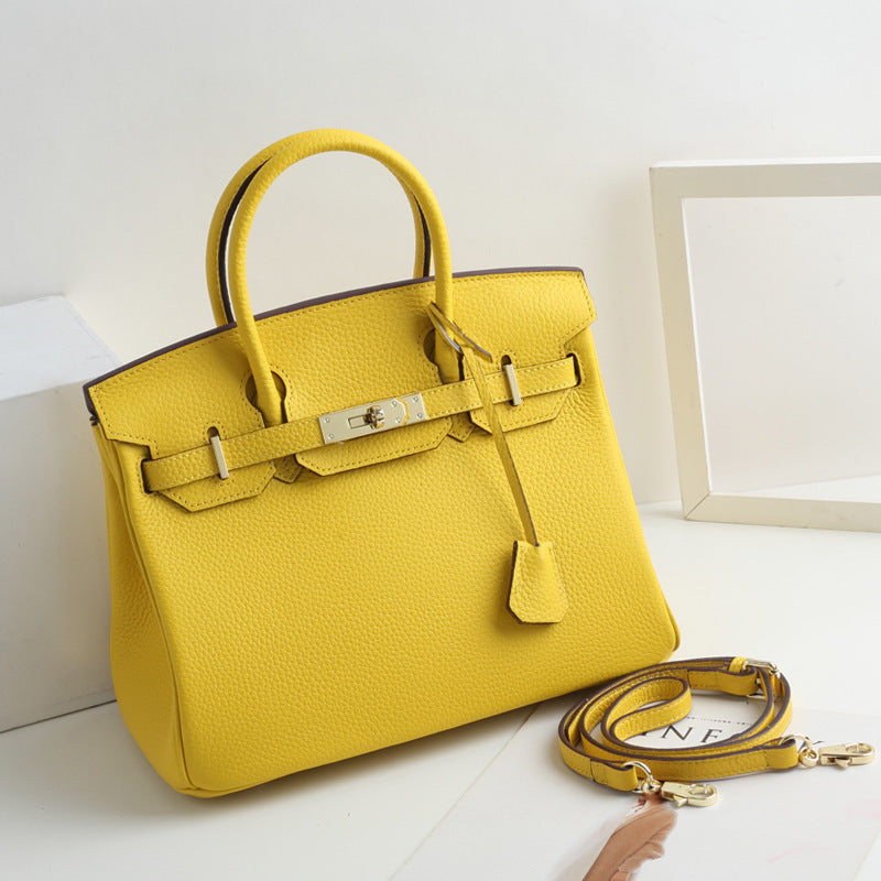 Women’s Leather Top Handle Handbags – 30CM