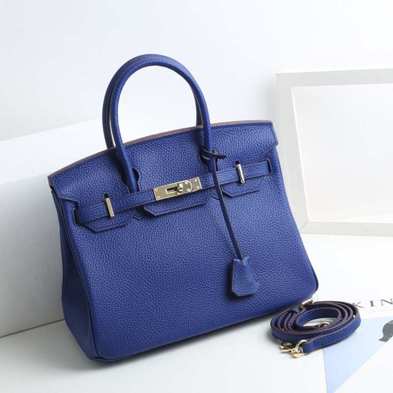 Women’s Leather Top Handle Handbags – 30CM
