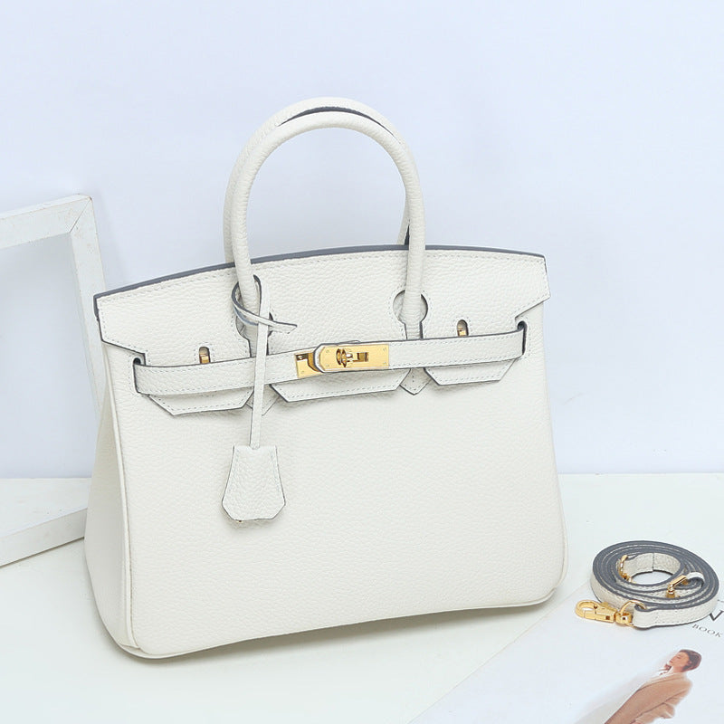 Women’s Leather Top Handle Handbags – 30CM