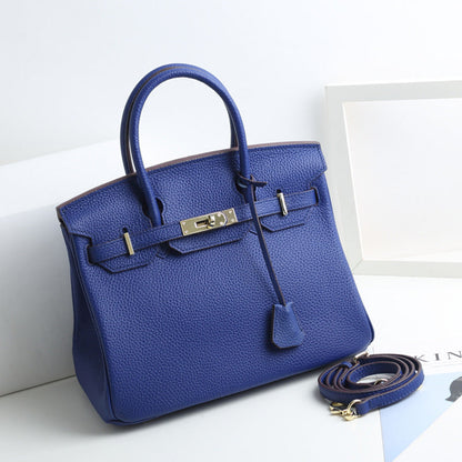Women’s Leather Top Handle Handbags – 30CM
